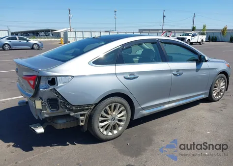 2015 Hyundai Sonata Limited из США, поврежденный, VIN 5NPE34AF4FH089655